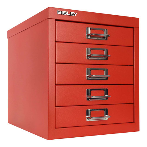 Bisley 11'' Wide 5 Drawer Steel File & Reviews Wayfair